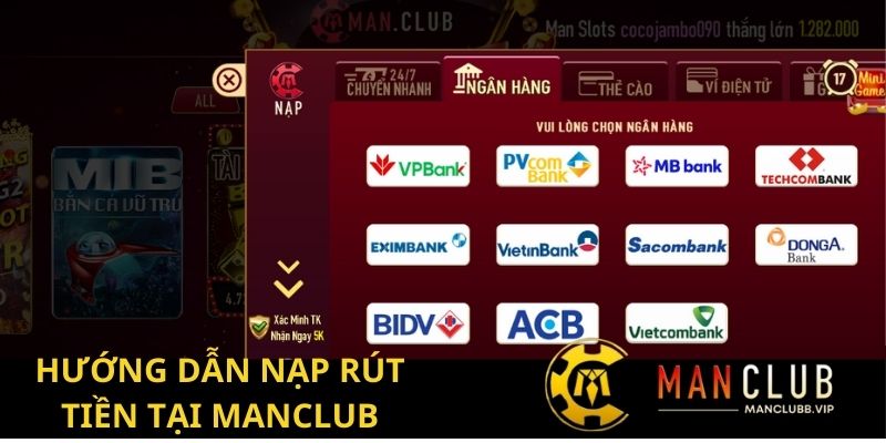 nạp rút MANCLUB